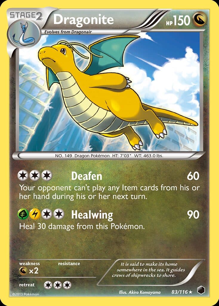 Dragonite (Cosmos Holo) #83/116 — Blister Exclusives