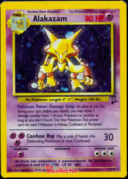 Alakazam Base Set 2 1/130