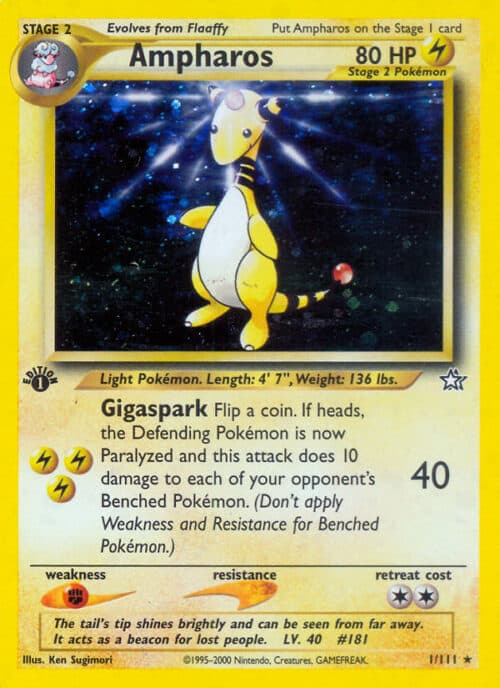 Ampharos Neo Genesis 1/111