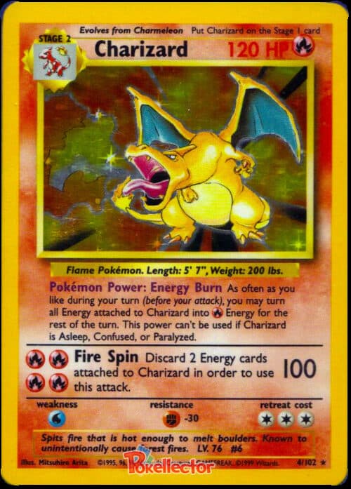 Charizard Base Set 4/102