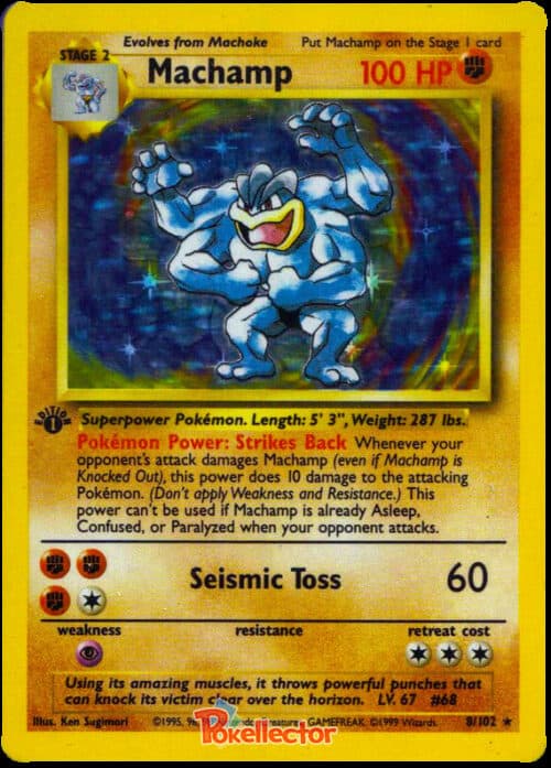 Machamp Base Set 8/102