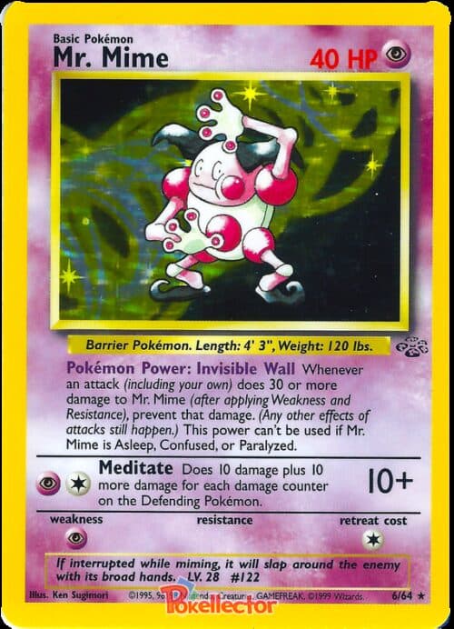 Mr. Mime #6/64 — Jungle