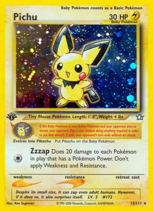 Pichu Neo Genesis 12/111