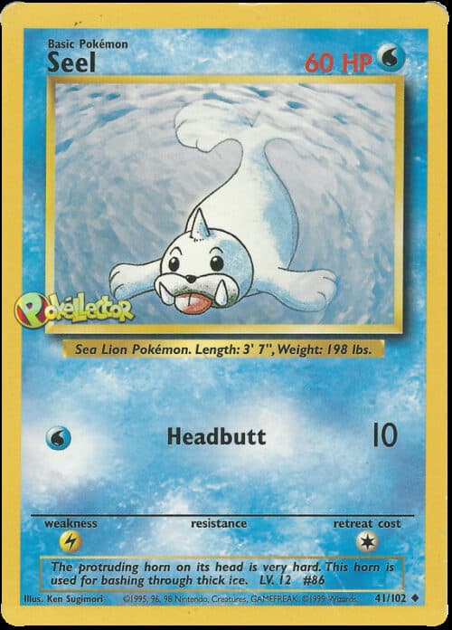 Seel #41/102 — Base Set