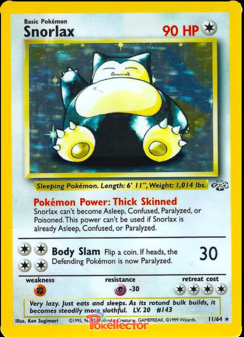 Snorlax Jungle 11/64
